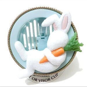Bath & Body Works Lounging Bunny with Carrot Car Fragrance Clip